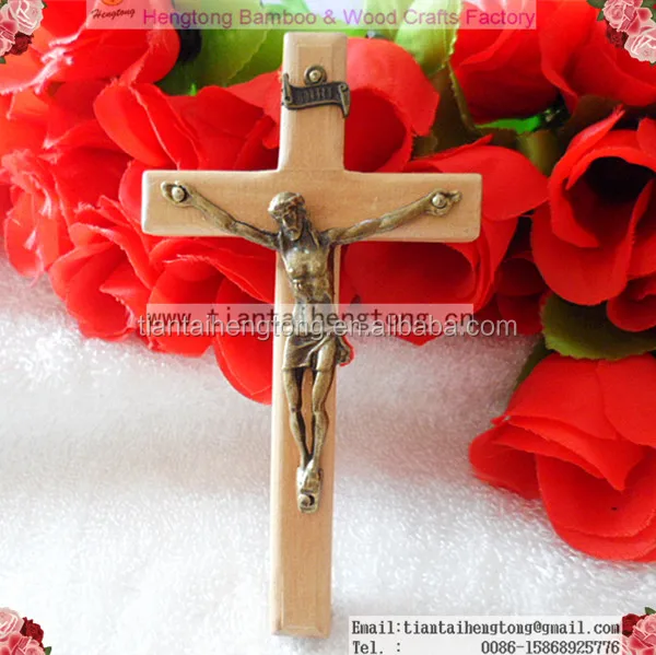 12cm religious wooden cross, jesus on the cross, wall cross cross