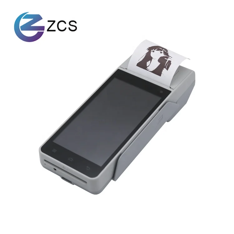 Pos-машина SZZCS Z90 для заказа в ресторане со сканером отпечатков пальцев и зарядным устройством дополнительные модули