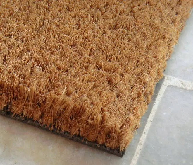 Cocos Cocoa Entry Plain Outdoor Coir Mats