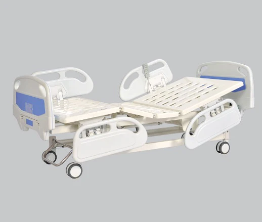 HD-5 Two function electric bed,Mobile Medical electric hospital bed with adjustable height with luxury double-faced caster