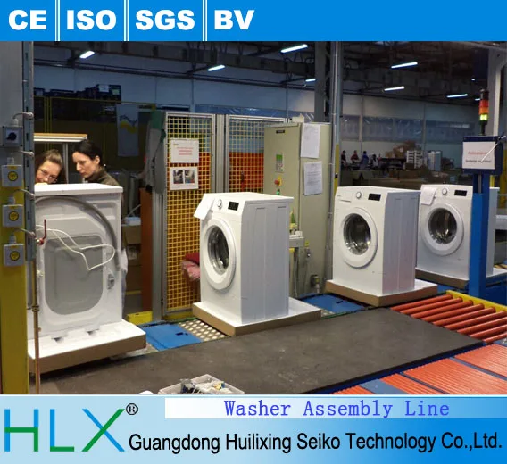 2021 Most popular washing machine assembly line