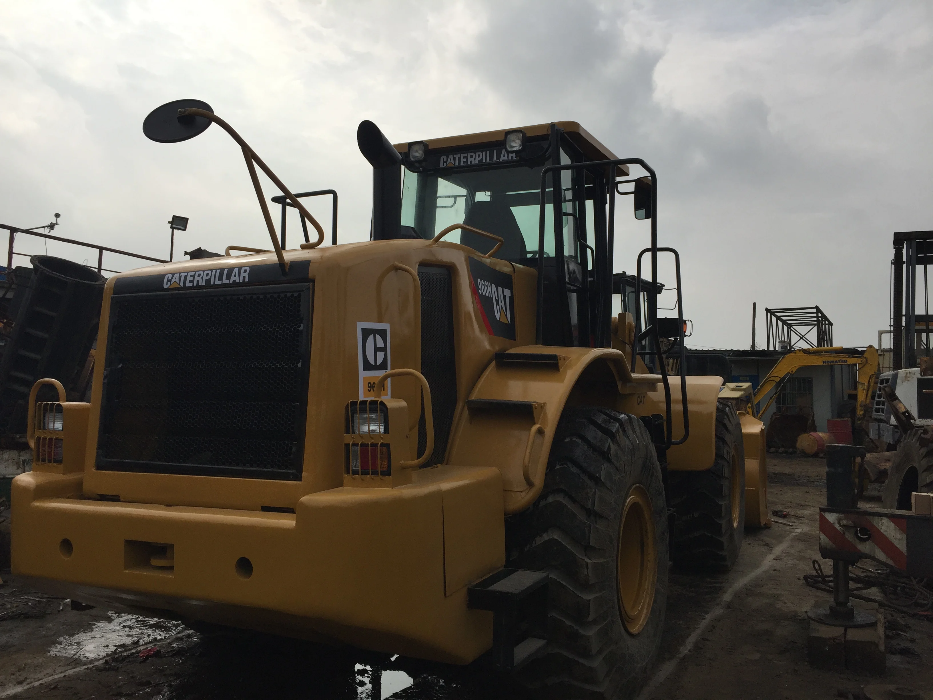 Used caterpillar 966H Wheel Loader for sale in Shanghai China