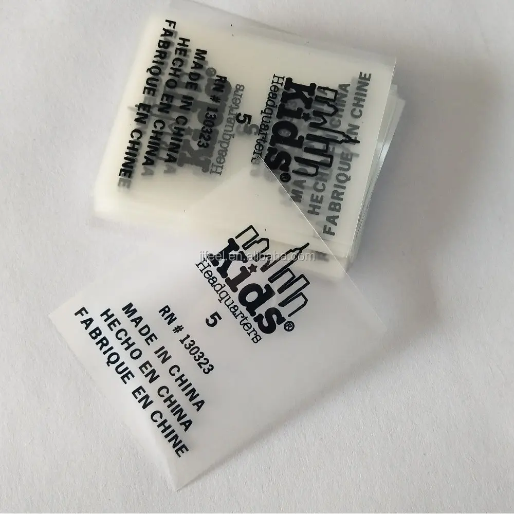 Good washable tagless heat transfer label for garment