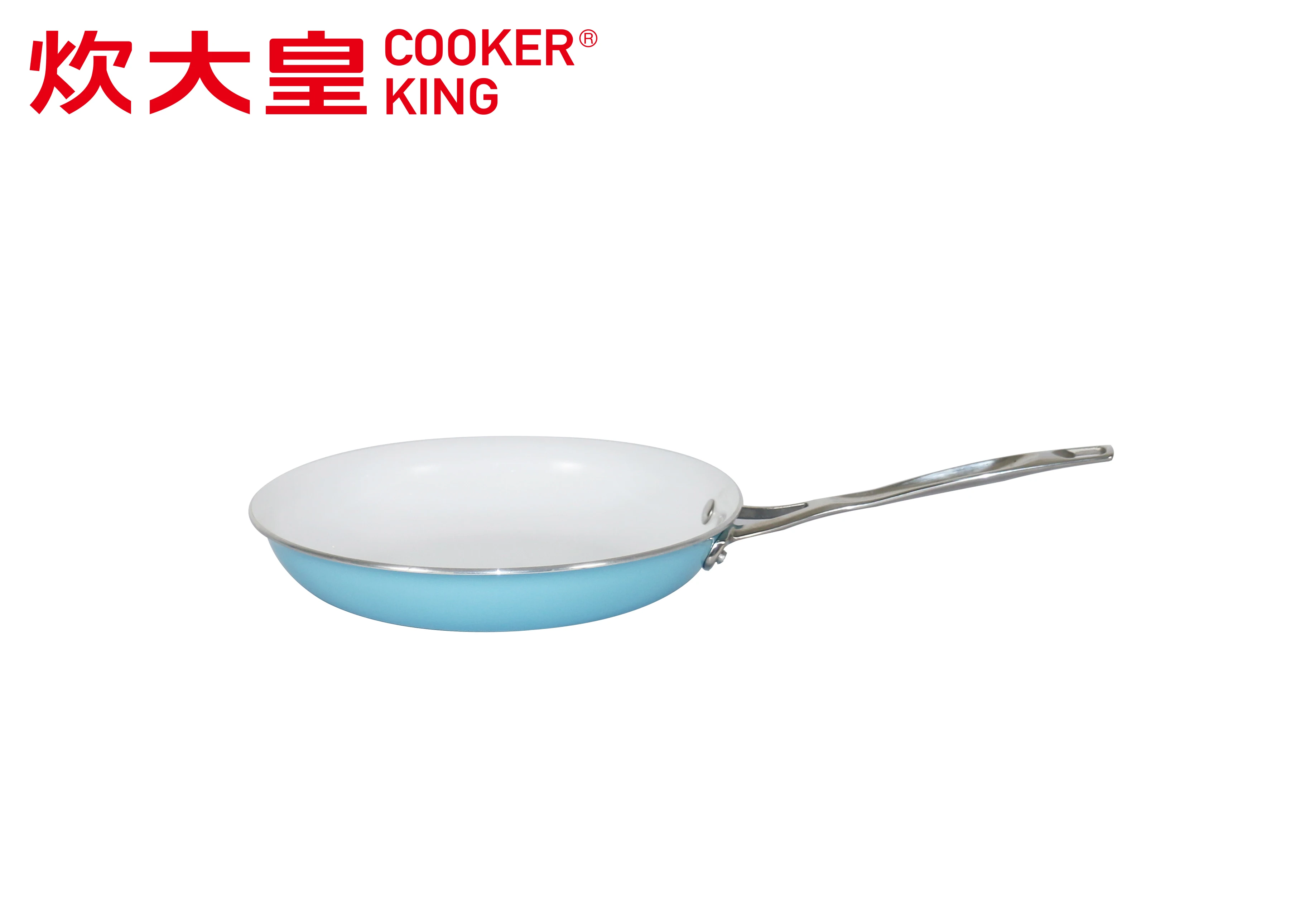 
BIG GIRL pressed aluminium non-stick cookware set 