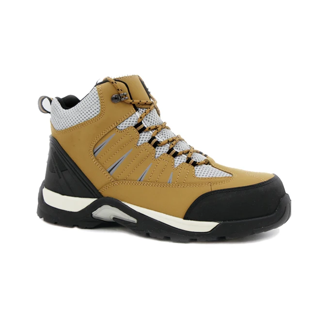 Cheap price Steel toecap mining work boots construction protective anti puncture safety boots