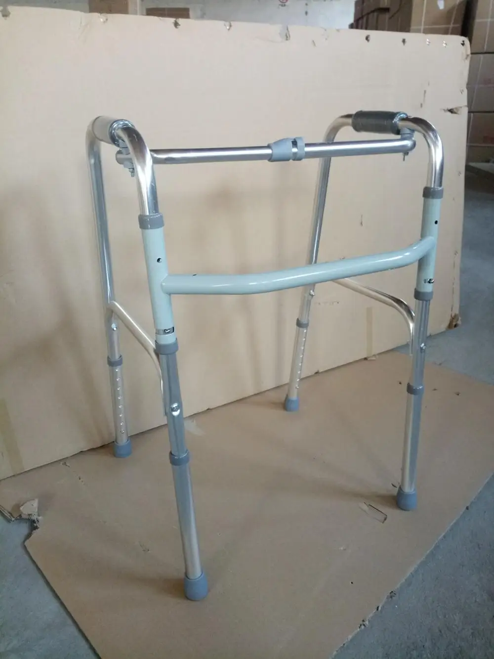 Medical retractable walking stick/rubber cane handles walking stick WS-04N