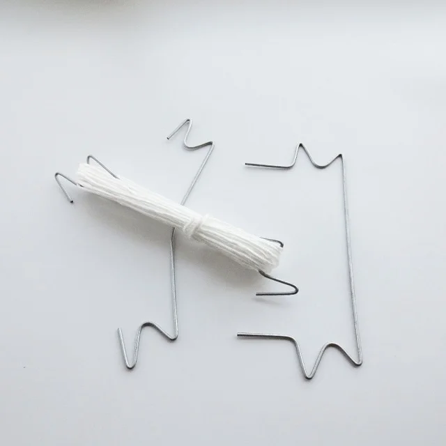 Greenhouse Galvanized Steel Tomato Hook with 18m Twine