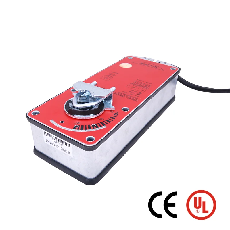 HVAC System 30NM 40NM ON/OFF Type without spring 24V 230V Fire Smoke Damper Actuator