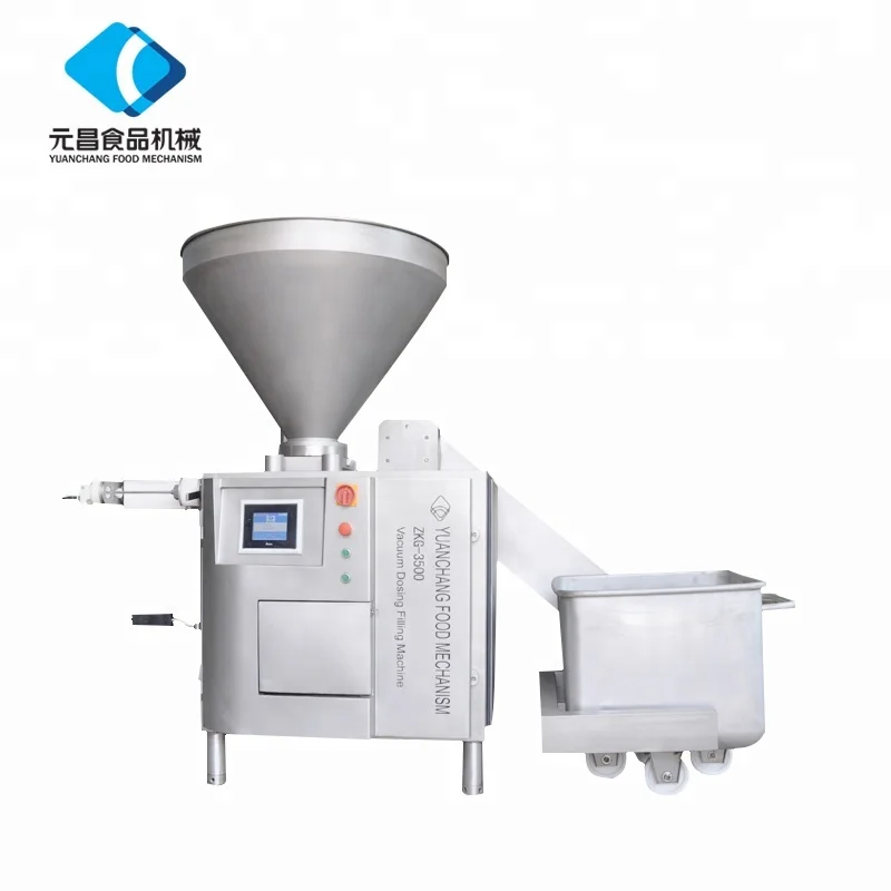 ZKG-3500 food processing machinery vacuum sausage filling machine