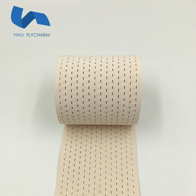 Manufacturer crochet micropore elastic webbing  for medical orthopedic bandage