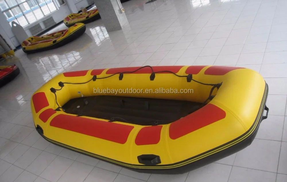 Hot sale 2017 new style Self-bailing white water river rafting boat inflatable rowing boat in good quality