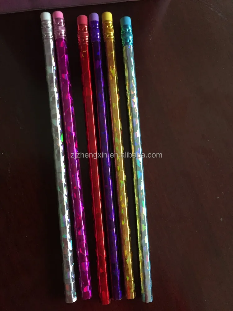 
foil hb pencil with eraser 