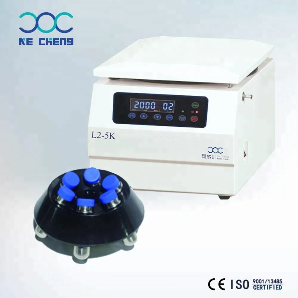 Changsha Supplies L2-5K Low-speed Benchtop price of centrifuge 4*100ml Laboratory serological bucket centrifuge