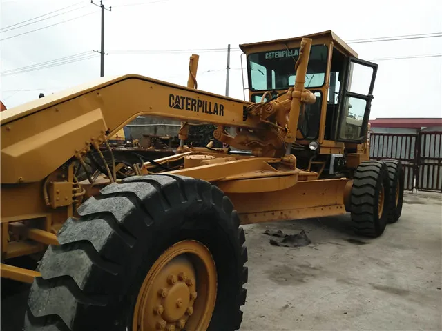 Распродажа! Б/у японские автогрейдеры cat 14 г б/у, б/у гусеничные грейдеры 14 г/120 К/140 г, б/у автогрейдер caterpillar 14 г