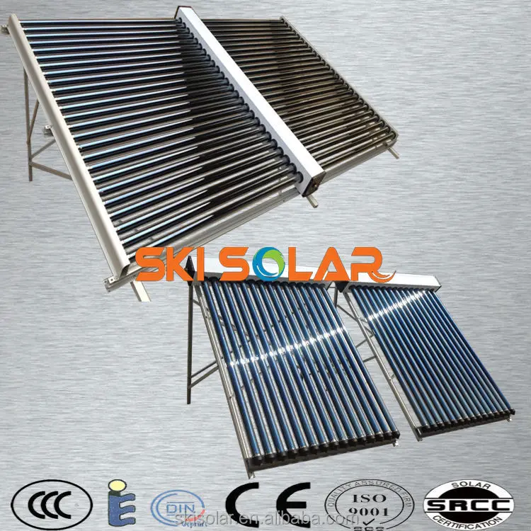 
both side open tube solar air heater 