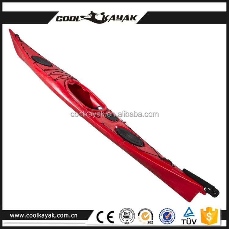 new designed white water single ocean racing kayak wholesale rowing boat sea kayak