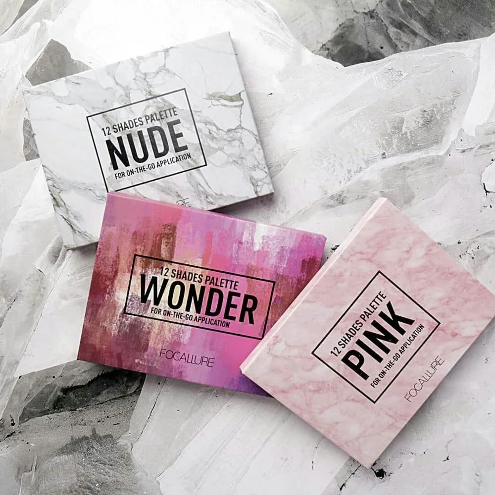 
Focallure Wholesale Eyeshadow Pigment 12 Colors Top Quality Make UP Eye Shadow Palette Freeshipping 