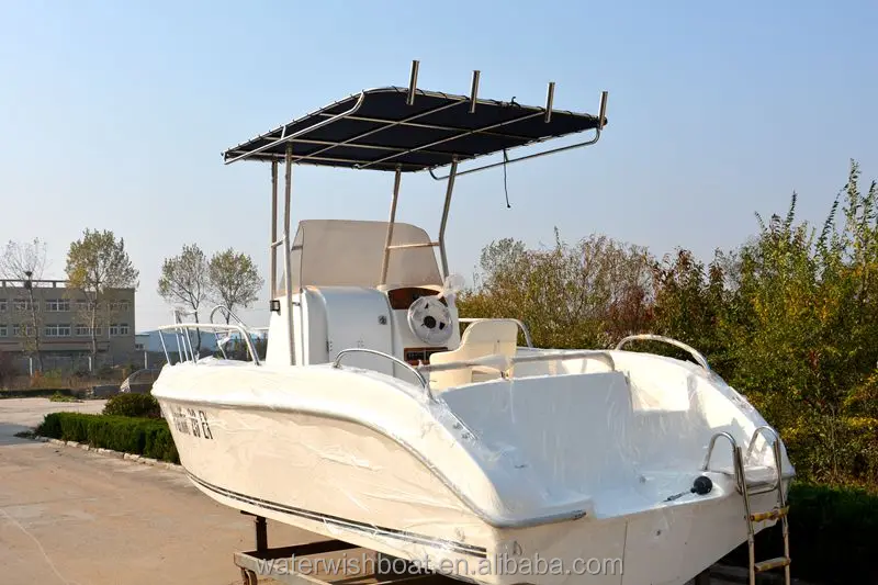 
Waterwish Boat QD 20 EX Fiberglass Outboard Centre Console Boat 