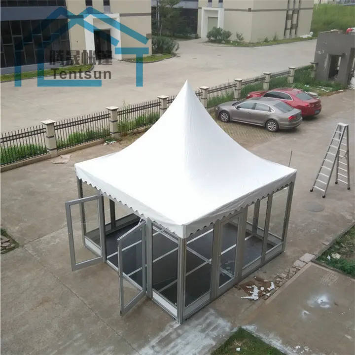 Big aluminum 4x4m 5x5m cocktail bar party event tents for sale