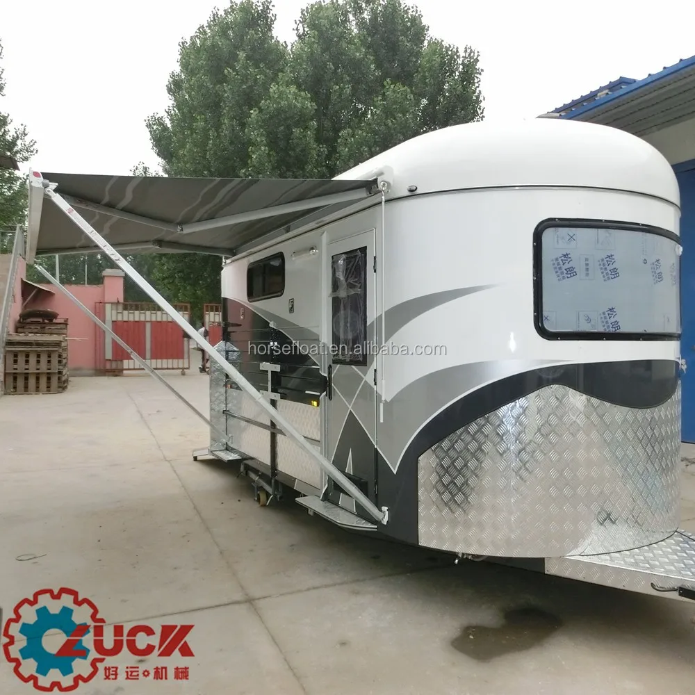 2HAL-D trailer used for horse angle load deluxe version