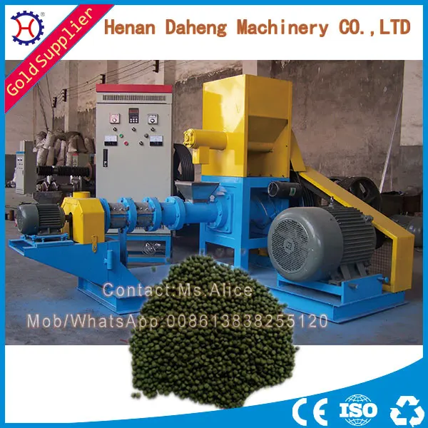 Machine Manufacturers Hme Fish Feed Pellet Mill With Ce/iso9001/gost/bv Certificate