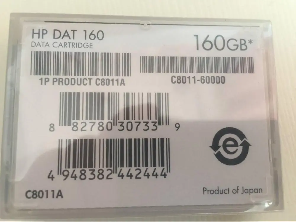 
HP DAT160 data cartridge (C8011A) data tape DDS-6 160G 