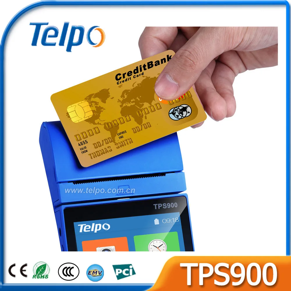 Telpo TPS900 производитель pos компании с EMV PCI CE сертификат