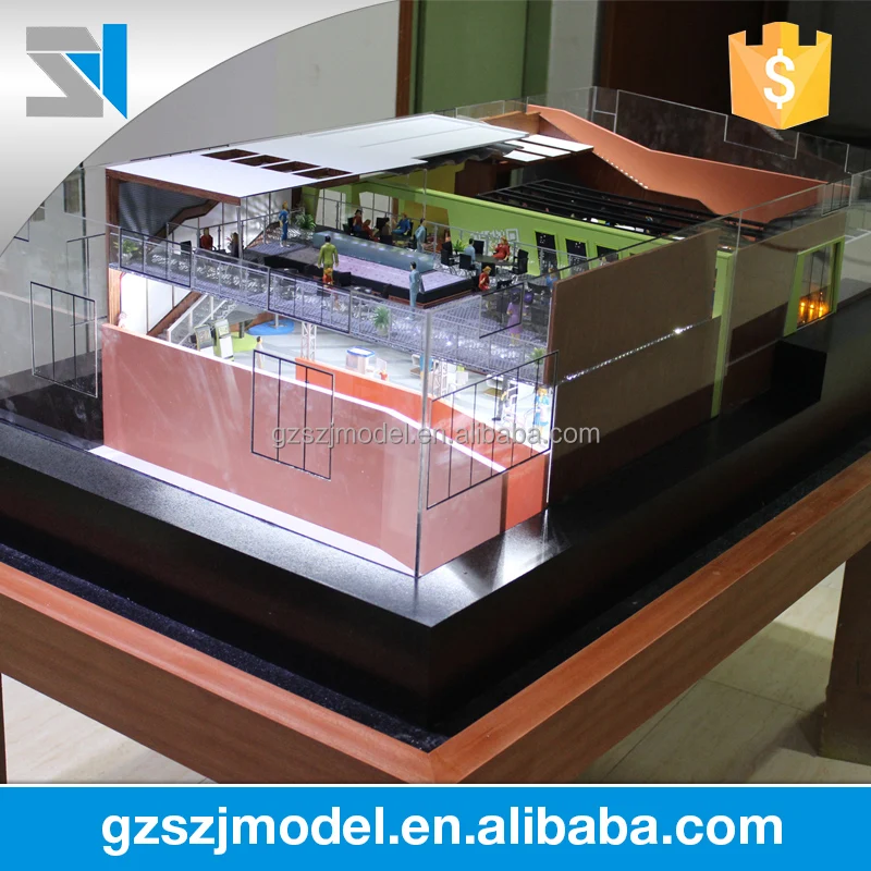 Humanized дизайн коммерции центр архитектурного построения моделей