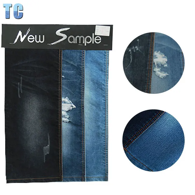 8 oz floral printed stretch denim fabric cotton tr material spandex denim fabric