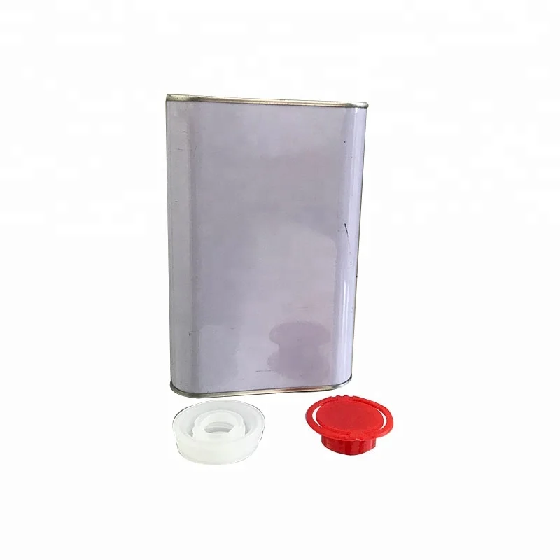 
1L Square Rectangular Metal Tin Container cans for engine oil 