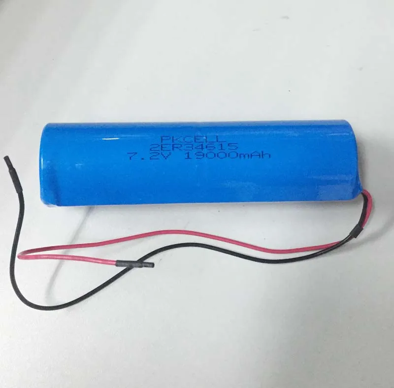 Li-socl2 3.6v d size er34615h battery 19000 mah er34615 lithium battery