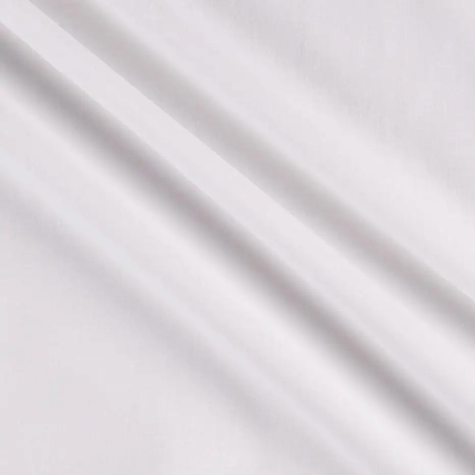 Wholesale Cheap White 100%Microfiber Brushed Plain Bedsheet Fabric