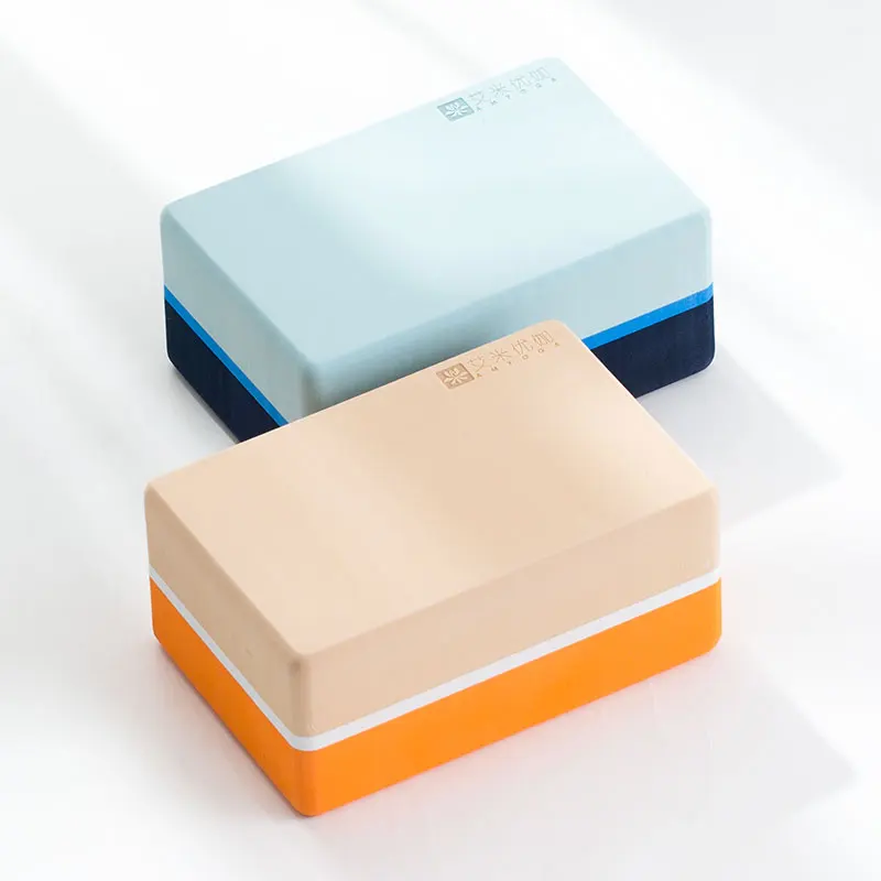 
foam yoga block high density durable custom printed eco recycled non toxic 