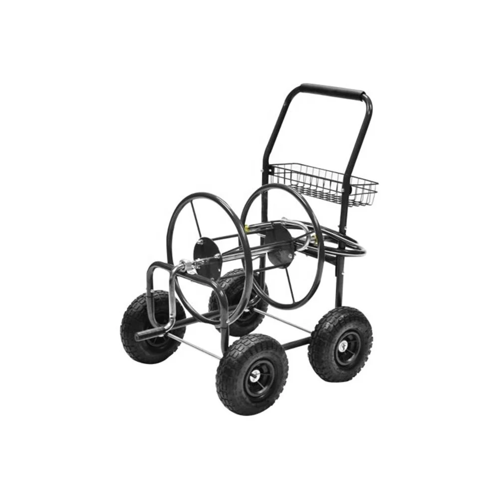 
yard garden hose reel cart 