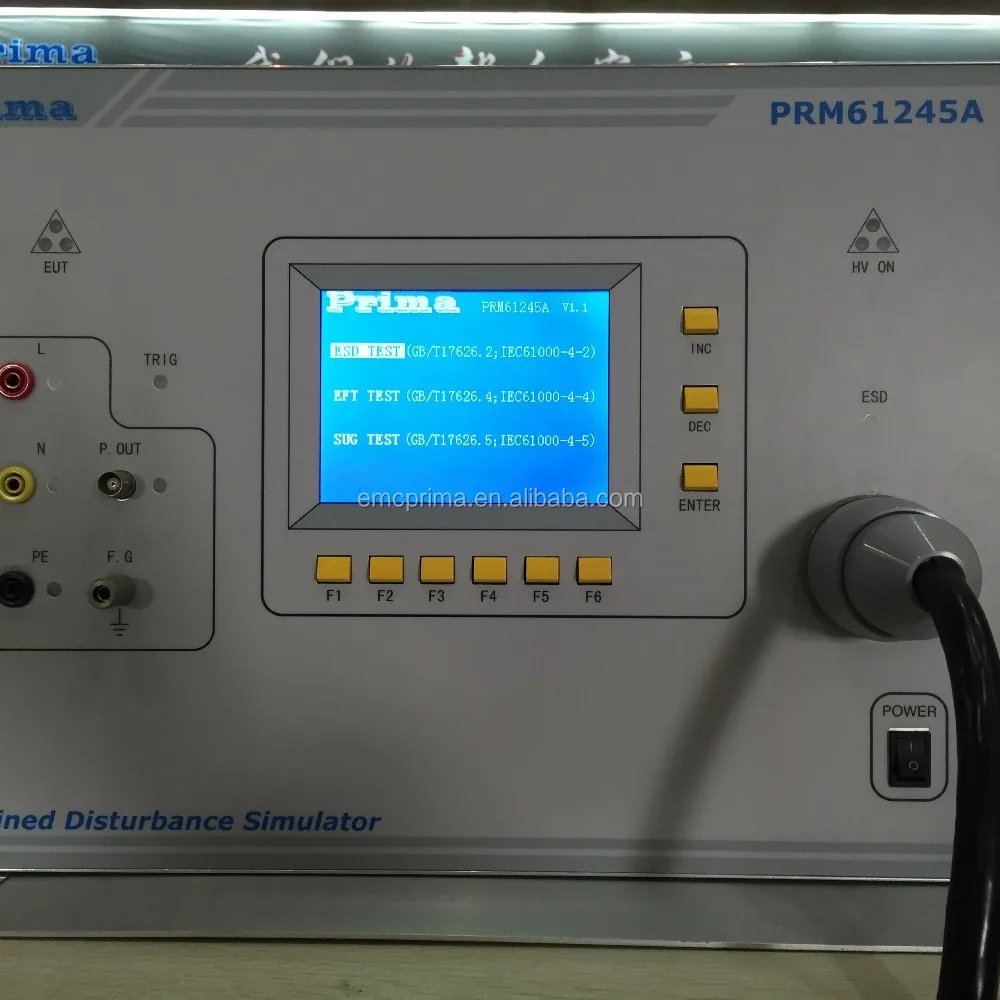
IEC61000-4-2 standard 20kv Electrostatic Discharge simulator 