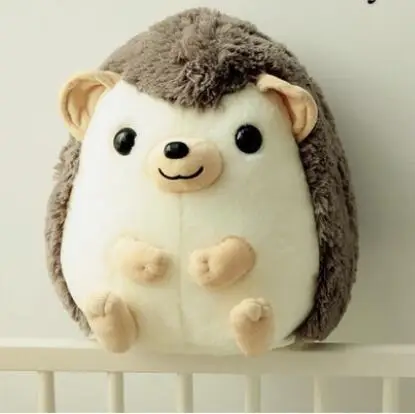 Cute baby plush round fat hedgehog toys