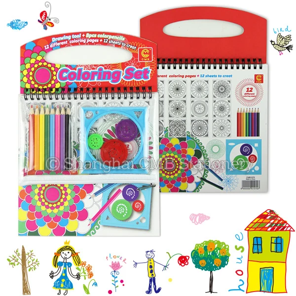 Good quality safety magic creative cheap promotional spirograph