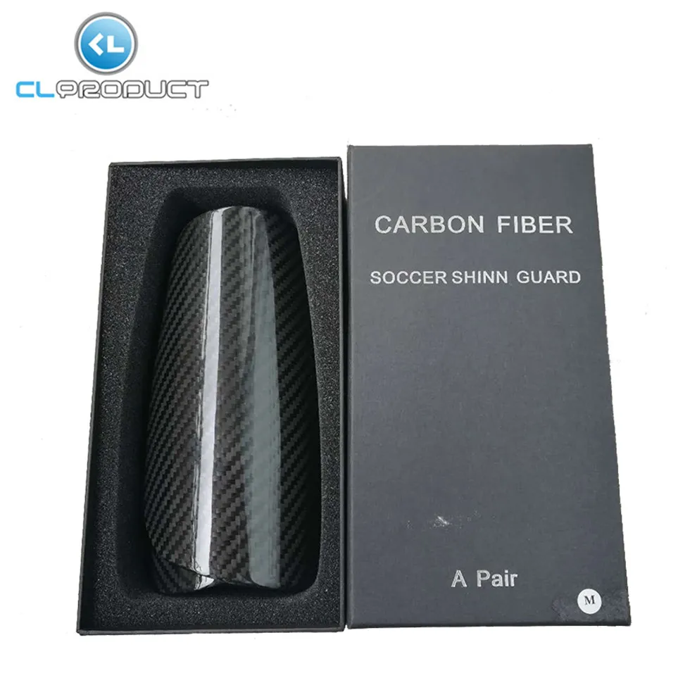 Free Shipping Best Selling Football Carbon Fiber Shin Guards Soccer Shin Guards High Quality