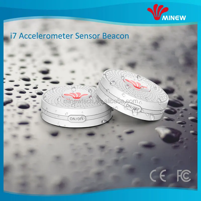 Outdoor motion sensor tracking beacon wireless accelerometer sensor