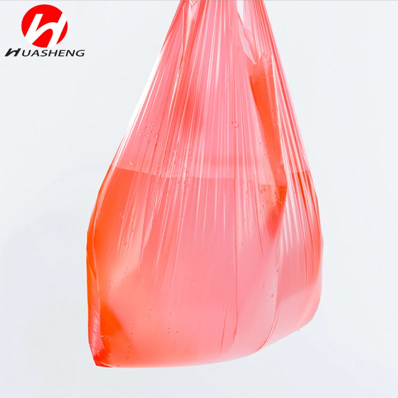 HDPE Vest Handle Polythene T-shirt Bag