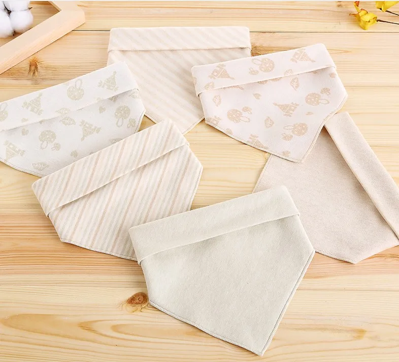 
Wholesale:Organic Colored Cotton Baby Bib,Baby Bandana Bibs 