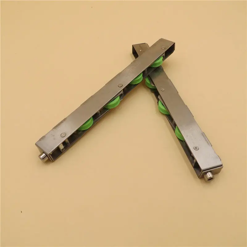 Wholesale Customizable color high quality Plastic+stainless steel sliding  door pulley