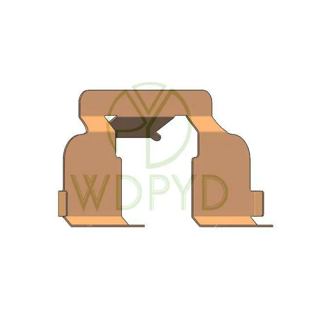 BRAKE PAD FITTING KIT HARDWARE KIT FOR RENAULT MEGANE FOR DACIA LOGAN FOR LUCAS SYSTEM 109-1698 21472 C4104 LX0410 7939698