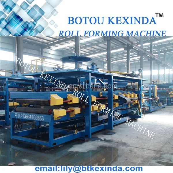 eps sandwich panel automatic production line price