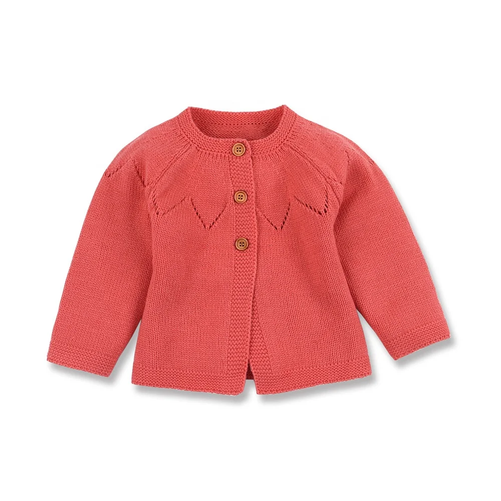 Cozy Knit 0-24 months baby girl jacket pullover Baptism outfit sweater cardigan