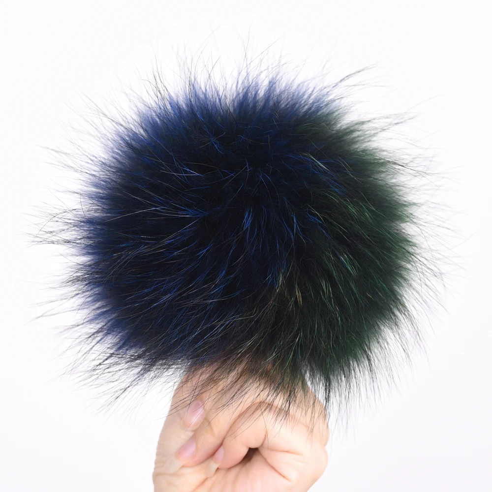 Genuine Wholesale Raccoon Fur Pom Poms