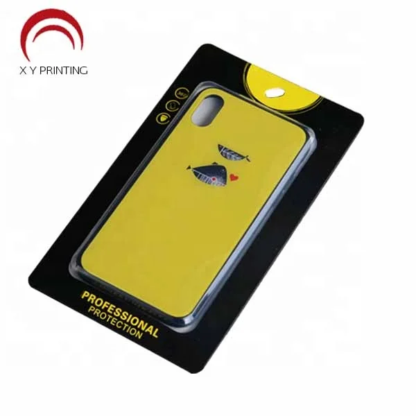 
Factory Custom Wholesale Paper Box Phone Mobile Case Cell Box PVC Packaging 