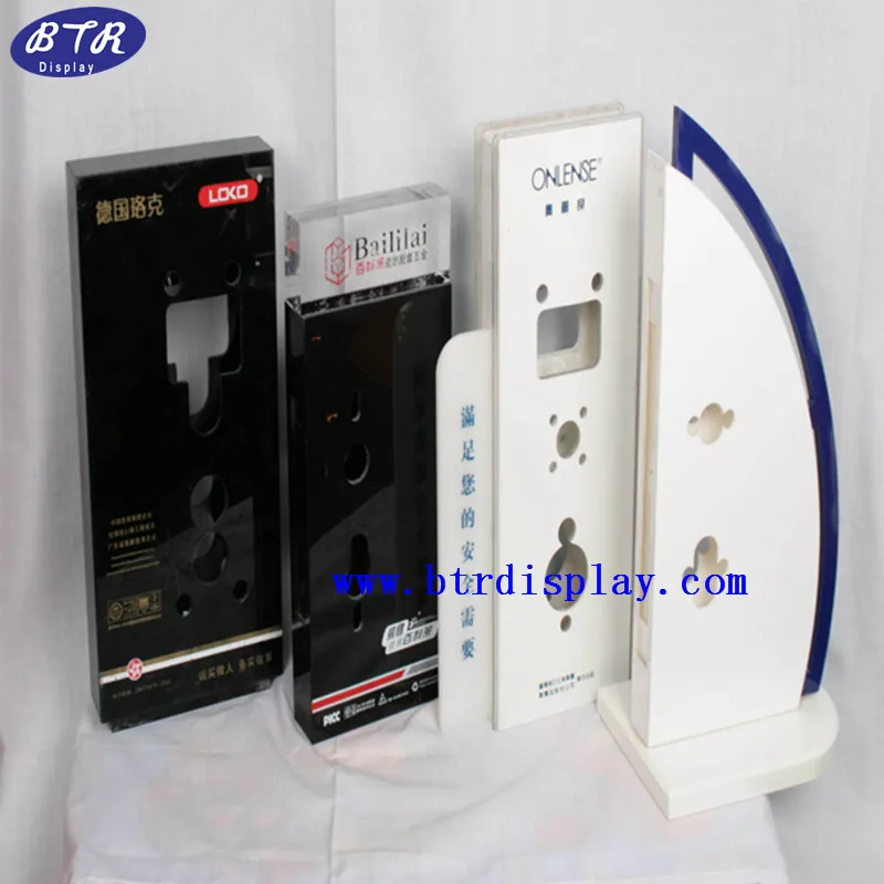 wholesale acrylic door lock display