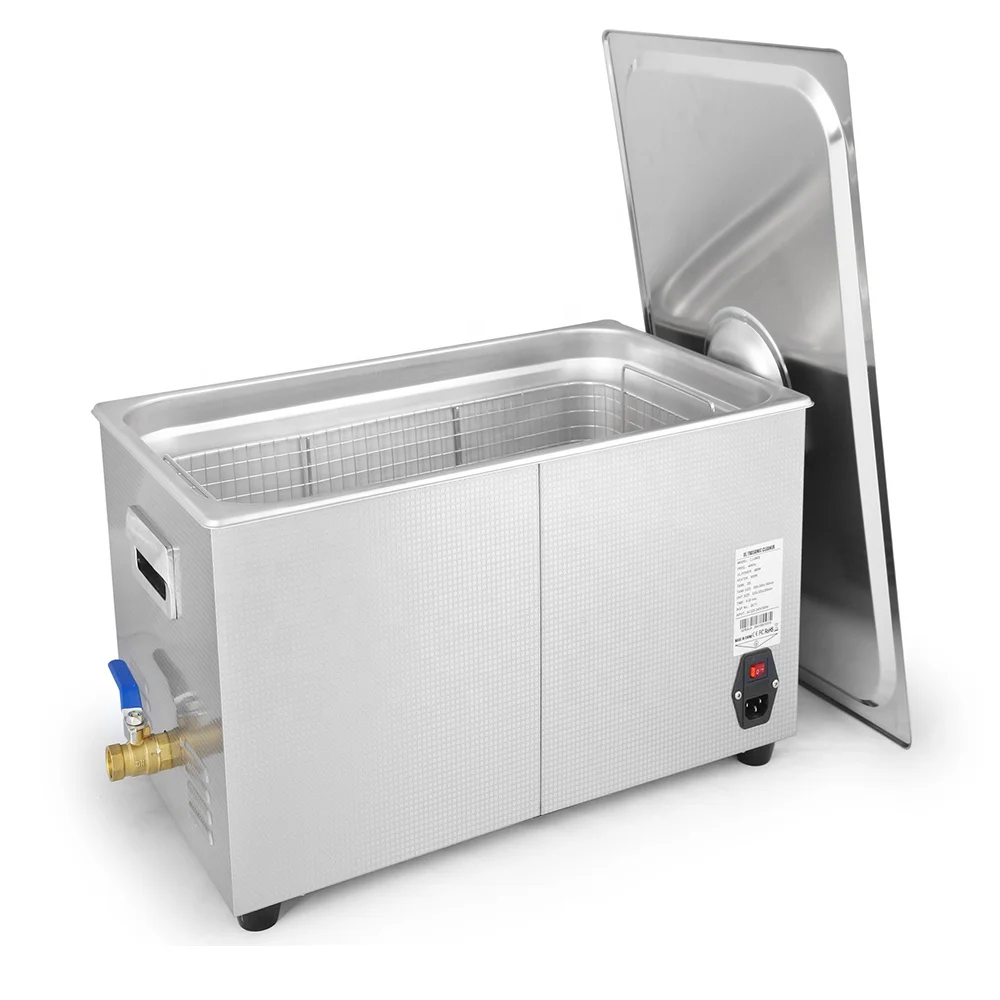 CJ-100S 30L 600W Optional digital ultrasonic cleaner  for auto parts/hardware parts/tools/fuel injector cleaning