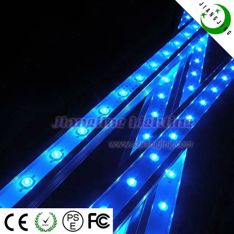 48' 36' 24' 12' с регулируемой яркостью 12v водонепроницаемый 460nm привело коралловый риф